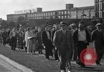 Image of picketing during a textile strike United States USA, 1936, second 9 stock footage video 65675047807