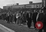 Image of picketing during a textile strike United States USA, 1936, second 12 stock footage video 65675047807