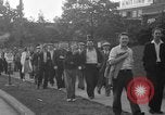 Image of picketing during a textile strike United States USA, 1936, second 15 stock footage video 65675047807
