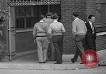 Image of picketing during a textile strike United States USA, 1936, second 20 stock footage video 65675047807