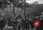 Image of picketing during a textile strike United States USA, 1936, second 24 stock footage video 65675047807