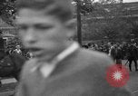 Image of picketing during a textile strike United States USA, 1936, second 27 stock footage video 65675047807