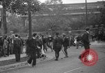 Image of picketing during a textile strike United States USA, 1936, second 28 stock footage video 65675047807