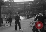 Image of picketing during a textile strike United States USA, 1936, second 30 stock footage video 65675047807