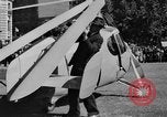Image of autogyro lands in town United States USA, 1936, second 29 stock footage video 65675047810