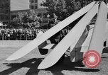 Image of autogyro lands in town United States USA, 1936, second 38 stock footage video 65675047810