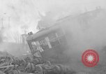 Image of obsolete trolley cars Oakland California USA, 1935, second 14 stock footage video 65675047821