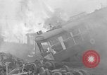 Image of obsolete trolley cars Oakland California USA, 1935, second 15 stock footage video 65675047821