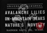 Image of Mount Rainer National Park Washington State United States USA, 1935, second 3 stock footage video 65675047822