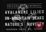 Image of Mount Rainer National Park Washington State United States USA, 1935, second 5 stock footage video 65675047822