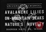 Image of Mount Rainer National Park Washington State United States USA, 1935, second 7 stock footage video 65675047822