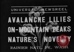 Image of Mount Rainer National Park Washington State United States USA, 1935, second 9 stock footage video 65675047822