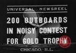 Image motoscafo race Chicago Illinois USA, 1935, de la seconde 9 séquences d'archives historiques vidéo 65675047823