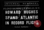 Image aviator Howard Hughes New York United States USA, 1938, de la seconde 5 séquences d'archives historiques vidéo 65675047824