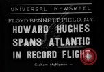 Image aviator Howard Hughes New York United States USA, 1938, de la seconde 6 séquences d'archives historiques vidéo 65675047824