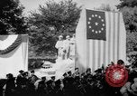 Image le dévouement de Memorial de la lancer vers l'Ouest Marietta Ohio USA, 1938, de la seconde 24 séquences d'archives historiques vidéo 65675047825