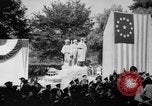 Image le dévouement de Memorial de la lancer vers l'Ouest Marietta Ohio USA, 1938, de la seconde 26 séquences d'archives historiques vidéo 65675047825