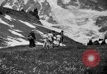 Image glissading Washington Mount Rainier National Park USA, 1938, de la seconde 10 séquences d'archives historiques vidéo 65675047826