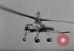 Standbild XH-17 Flying Crane Helikopter Culver City California USA, 1952, aus Sekunde 46 historischem Filmmaterial Videoclip 65675047831
