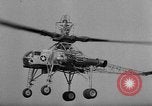 Standbild XH-17 Flying Crane Helikopter Culver City California USA, 1952, aus Sekunde 50 historischem Filmmaterial Videoclip 65675047831