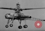 Standbild XH-17 Flying Crane Helikopter Culver City California USA, 1952, aus Sekunde 51 historischem Filmmaterial Videoclip 65675047831