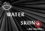 Image of water skiing Cypress Gardens Florida USA, 1946, second 1 stock footage video 65675047840