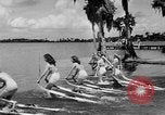 Image of water skiing Cypress Gardens Florida USA, 1946, second 6 stock footage video 65675047840