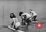 Image of water skiing Cypress Gardens Florida USA, 1946, second 9 stock footage video 65675047840