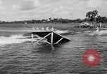 Image of water skiing Cypress Gardens Florida USA, 1946, second 28 stock footage video 65675047840