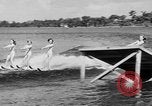 Image of water skiing Cypress Gardens Florida USA, 1946, second 37 stock footage video 65675047840