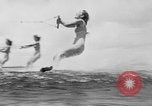Image of water skiing Cypress Gardens Florida USA, 1946, second 48 stock footage video 65675047840