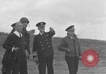 Standbild Admiral Harold Rainfold stark Normandie Frankreich, 1944, aus Sekunde 37 historischem Filmmaterial Videoclip 65675047851
