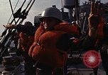 Standbild United States Marines hinabsteigen Gepäcknetzen Okinawa Japan, 1961, aus Sekunde 46 historischem Filmmaterial Videoclip 65675047857