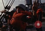 Standbild United States Marines hinabsteigen Gepäcknetzen Okinawa Japan, 1961, aus Sekunde 49 historischem Filmmaterial Videoclip 65675047857