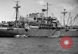 Image of United States hospital ship Normandy France, 1944, second 6 stock footage video 65675047860