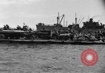 Image of rhino barge Normandy France, 1944, second 22 stock footage video 65675047862