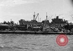 Image of rhino barge Normandy France, 1944, second 23 stock footage video 65675047862