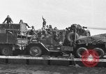 Image of rhino barge Normandy France, 1944, second 29 stock footage video 65675047862