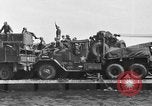 Image of rhino barge Normandy France, 1944, second 30 stock footage video 65675047862