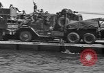 Image of rhino barge Normandy France, 1944, second 32 stock footage video 65675047862