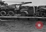 Image of rhino barge Normandy France, 1944, second 39 stock footage video 65675047862
