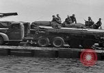 Image of rhino barge Normandy France, 1944, second 41 stock footage video 65675047862