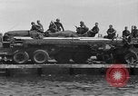 Image of rhino barge Normandy France, 1944, second 42 stock footage video 65675047862