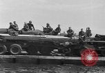 Image of rhino barge Normandy France, 1944, second 43 stock footage video 65675047862