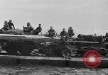 Image of rhino barge Normandy France, 1944, second 44 stock footage video 65675047862