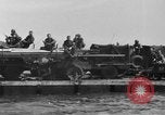 Image of rhino barge Normandy France, 1944, second 45 stock footage video 65675047862