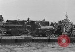 Image of rhino barge Normandy France, 1944, second 48 stock footage video 65675047862