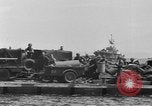 Image of rhino barge Normandy France, 1944, second 49 stock footage video 65675047862