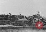 Image of rhino barge Normandy France, 1944, second 52 stock footage video 65675047862
