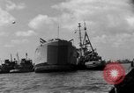 Image of rhino barge Normandy France, 1944, second 53 stock footage video 65675047862